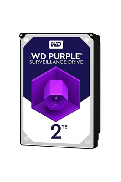تصویر از هارددیسک اینترنال وسترن دیجیتال مدل Purple ظرفیت ۲ ترابایت